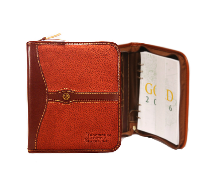 Agenda Cuero Grabado Carpincho