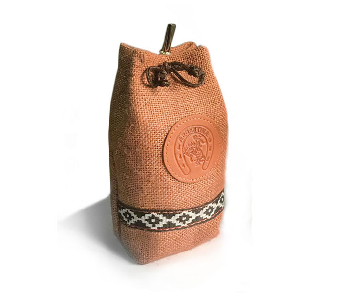 Mate Calabaza forrado en cuero